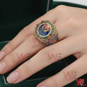 New Kids on the Block NKOTB 30 Years of Music and Memories Ring 6 Gold Dave Matthews Band ring with butterfly design on a hand!
