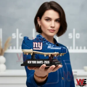 New York Giants NFL 2026 New Football Team Shoes Building Blocks