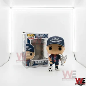 Paris Saint Germain champion figure with trophy football and display box!