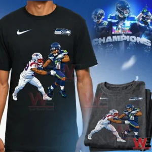 HOT Seahawks Super Bowl LX Victory Run Tee Shirt