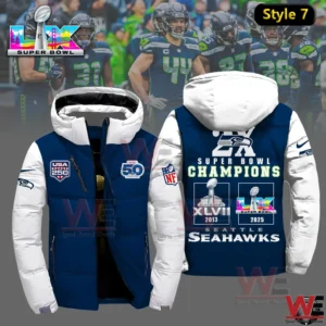 seattle seahawks 2x super bowl champions winter down jacket img 6 eN9Tg