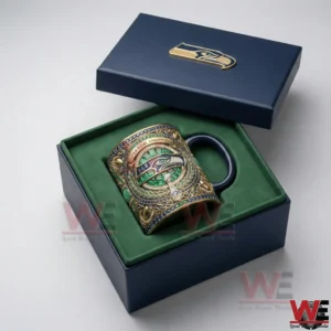 Seattle Seahawks Super Bowl champions mug in a presentation box!