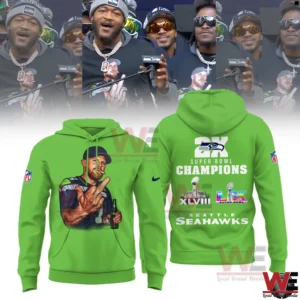 seattle seahawks sam darnold middle finger 2x super bowl champions shirt img 5 2KF2j