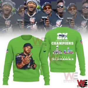 seattle seahawks sam darnold middle finger 2x super bowl champions shirt img 8 1HmDk