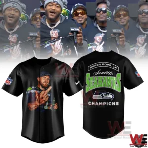 seattle seahawks sam darnold middle finger super bowl lx limited edition shirt img 4 6ffQX