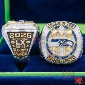 Seattle Seahawks Super Bowl championship ring on display!