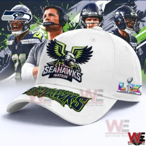 seattle seahawks super bowl lx 2026 champs classic cap img 4 EhCCj