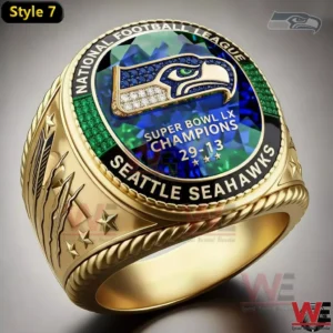 seattle seahawks super bowl lx 2026 winner commemorative ring img 6 wbOuJ