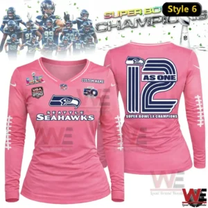 seattle seahawks super bowl lx champions 12s 2026 champs womens long sleeve shirts v neck img 5 7hOGe