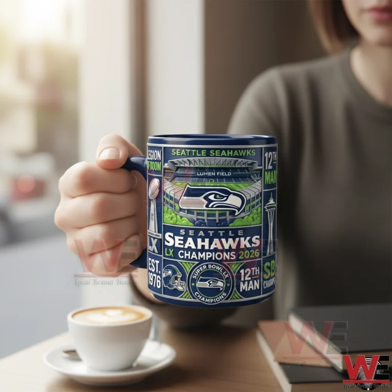 Seattle Seahawks Super Bowl LX Champions 2026 commemorative mug ...