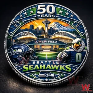 seattle seahawks super bowl lx champions commemorative coin img 5 XdAew