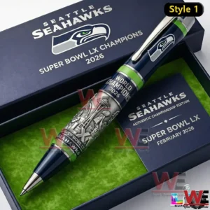 Seattle Seahawks Super Bowl LX Champions Commemorative Pen