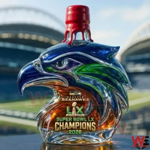 seattle seahawks super bowl lx champions commemorative whiskey bottle img 4 YiNkF