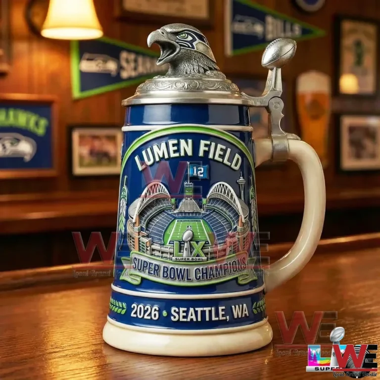 Seattle Seahawks Super Bowl LX Champions Lumen Field Stein ...