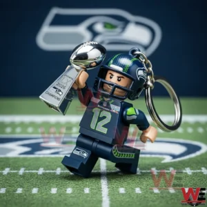 seattle seahawks super bowl lx champions minifigure keychain img 1 BPsd3