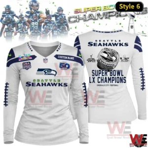 seattle seahawks super bowl lx champions rings design 2026 champs womens long sleeve shirts v neck img 5 PZyTh