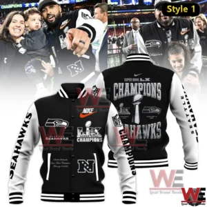 Seattle Seahawks x Bad Bunny Super Bowl LX Baseball Jacket