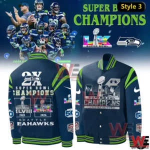seattle seahawks x bad bunny super bowl lx baseball jacket img 6 ggrHN