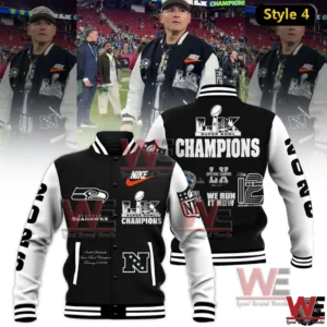 seattle seahawks x bad bunny super bowl lx baseball jacket img 7 zdk8E