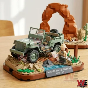 The Jeep 85-Year Adventure Collector Brick Edition