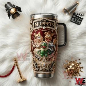 The Muppets character tumbler displayed on white background!