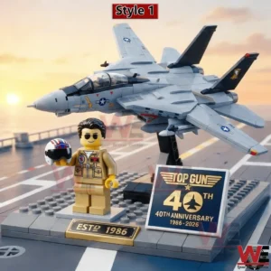 Top Gun 40th Anniversary Building Block Set
