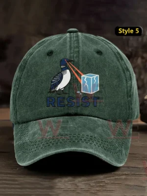 unisex resist printed casual hat img 4 K1k2G