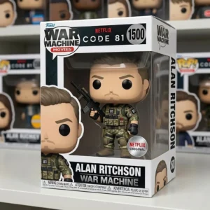 Boxed military collectible figure on a display shelf!
