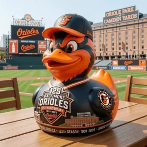 Orioles anniversary duck at Camden Yards!