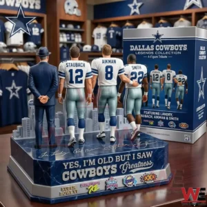 Dallas Cowboys acrylic tribute with Landry Staubach Aikman and Smith!
