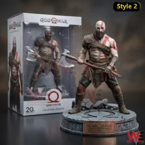 Kratos collector statue with collector box!