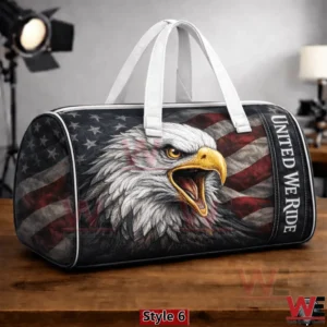 motor harley davidson cycles quilted duffle bag img 5 9ZteW
