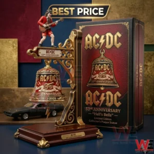 AC DC Hells Bells 53rd Anniversary collector statue and premium packaging!