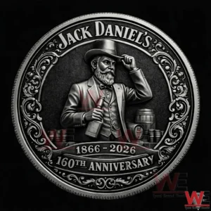 New Jack Daniel's 1866-2026 Coin