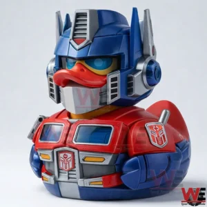 Optimus Prime styled rubber duck figure!