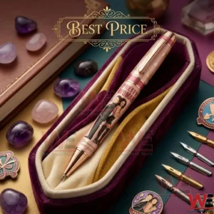 Pretty Woman 35th Anniversary Commemorative Pen 3 A luxury anniversary pen for the movie Pretty Woman in a velvet display case.