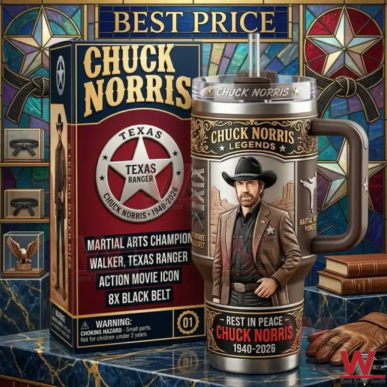 RIP Chuck Norris 1940-2026 Tumbler - WeLocalBrandHoodie