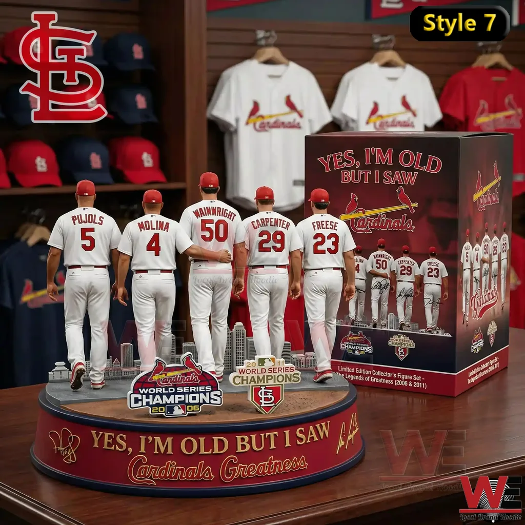 St. Louis Cardinals Legends Collector Statue Display 7 St. Louis Cardinals Legends Collector Statue Display - Image 7