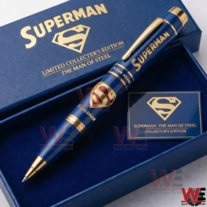 Blue Superman collector pen in a gift box!