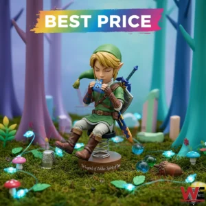 Link figure on a colorful promotional background!