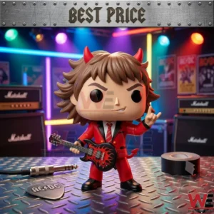 ACDC 53rd Anniversary Devil Angus Young POP! Vinyl Figure 4 Rock musician figure on stage!