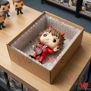 ACDC 53rd Anniversary Devil Angus Young POP! Vinyl Figure 5 Rock musician figure in a shipping box!