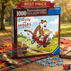 Calvin and Hobbes Red Wagon Adventure 1000-Piece Jigsaw Puzzle
