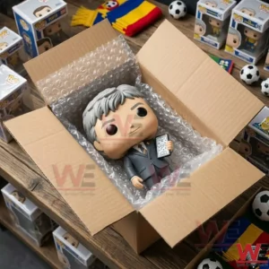 Collectible coach figure packed in a shipping box with protective material!