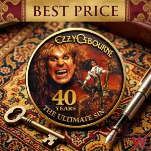Golden commemorative coin for the forty year anniversary of the album!