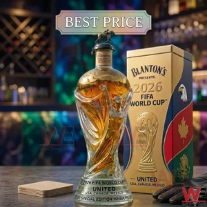 Blanton's special edition 2026 FIFA World Cup bourbon bottle and gift box