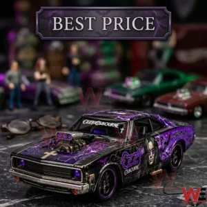 Custom Ozzy Osbourne themed collectible muscle car diecast model