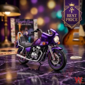 Purple Prince motorcycle collectible model
