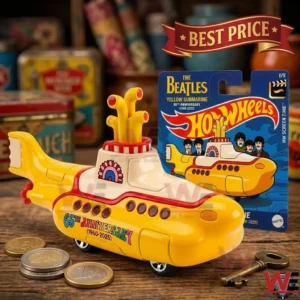Hot Wheels Yellow Submarine 65th Anniversary collectible toy