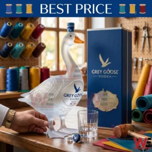NEW Grey Goose Vodka 30th Anniversary 1996-2026 Glass Bottle 6 Limited edition Grey Goose 30th Anniversary vodka bottle shaped like a goose with matching presentation box